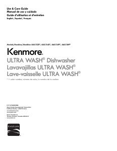 Manual de uso Kenmore 665.13203 Lavavajillas