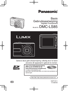 Handleiding Panasonic DMC-LS85 Lumix Digitale camera