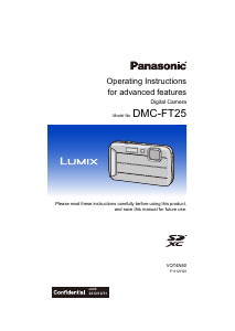 Handleiding Panasonic DMC-FT25EF Lumix Digitale camera