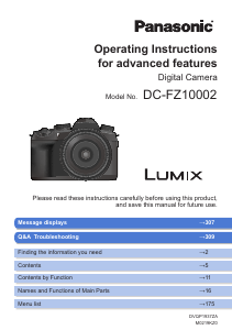 Handleiding Panasonic DC-FZ10002EG Lumix Digitale camera
