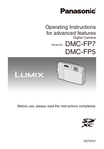 Handleiding Panasonic DMC-FP7EN Lumix Digitale camera