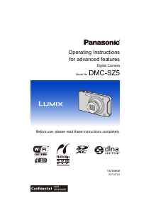 Handleiding Panasonic DMC-SZ5EG Lumix Digitale camera