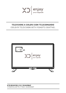 Manual XD XD24H3ESAT LED Television
