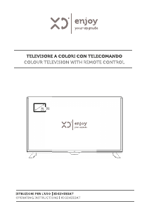 Manual XD XD32H3ESAT LED Television