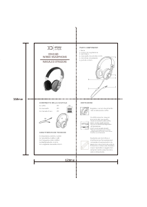Manuale XD XDH2152DBLK Cuffie