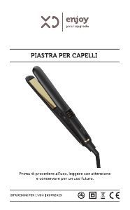 Manuale XD XDPR2023 Piastra per capelli