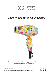 Manuale XD XDMHD05 Asciugacapelli