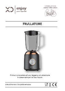 Manuale XD XDBOW701BLK Frullatore