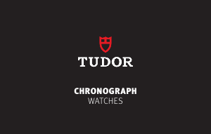 Mode d’emploi Tudor M79350 Black Bay Chrono Montre