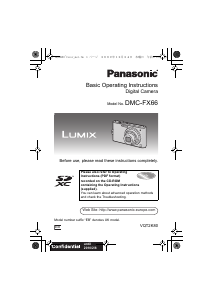 Handleiding Panasonic DMC-FX66 Lumix Digitale camera