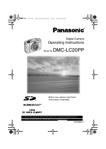 Handleiding Panasonic DMC-LC20PP Digitale camera