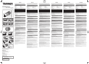 Bedienungsanleitung Tamron A14 Objektiv