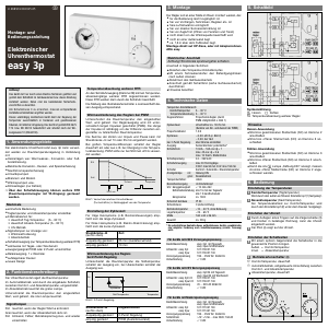 Manual Heimeier easy 3p Thermostat