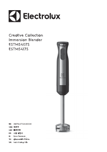 Manual Electrolux ESTM5417S Hand Blender