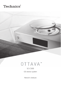 Manuál Technics SU-C550 Přehrávač CD