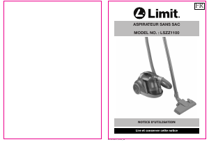 Mode d’emploi Limit LSZZ1100 Aspirateur