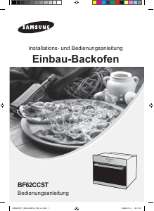 Bedienungsanleitung Samsung BF62CCST Backofen