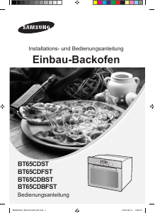 Bedienungsanleitung Samsung BT65CDST Backofen