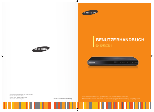 Bedienungsanleitung Samsung GX-SM550SH Digital-receiver