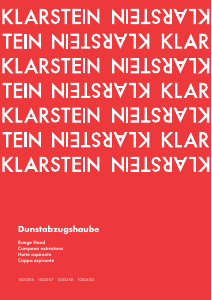 Bedienungsanleitung Klarstein 10034151 Dunstabzugshaube