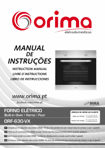 Handleiding Orima ORF 630 VX Oven