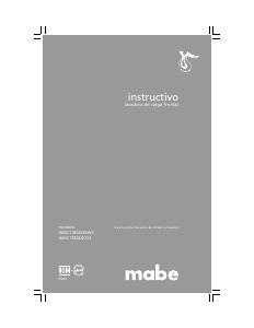 Manual de uso Mabe WMC1786SXWW3 Lavadora