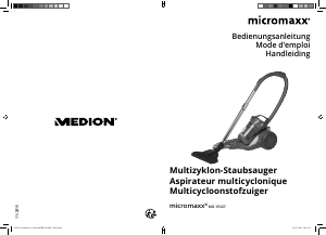 Mode d’emploi Micromaxx MD 15327 Aspirateur
