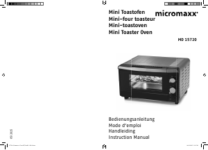 Manual Micromaxx MD 15720 Oven