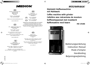 Brugsanvisning Micromaxx MD 15486 Kaffemaskine