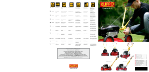 Manual de uso Klippo Pro 19 GCV Cortacésped
