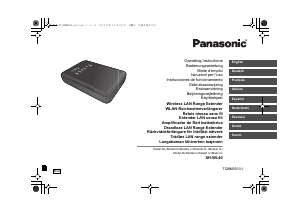 Bruksanvisning Panasonic SH-WL40EG Repeater