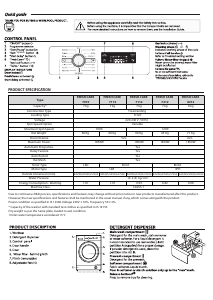 Bruksanvisning Whirlpool Fresh Care 7110 Tvättmaskin