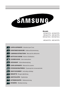 Mode d’emploi Samsung HDC6475TG Hotte aspirante