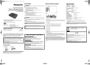 Manual Panasonic SH-WL40EB Range Extender