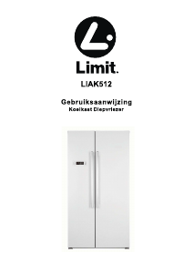 Handleiding Limit LIAK512 Koel-vries combinatie