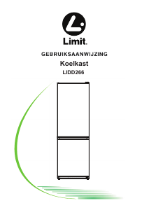 Mode d’emploi Limit LIDD266 Réfrigérateur combiné