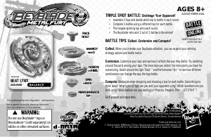 Handleiding Hasbro Beyblade Beat Lynx