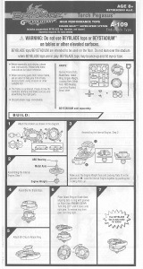 Handleiding Hasbro Beyblade Grevolution Torch Pegasus