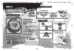 Handleiding Hasbro Beyblade Quetzalcoatl Hammer