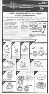 Handleiding Hasbro Beyblade V Force Wolborg