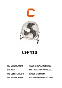 Mode d’emploi Cresta CFP410 Ventilateur