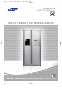 Bedienungsanleitung Samsung RSE8KYAS Kühl-gefrierkombination