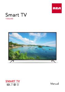 Manual de uso RCA TS50UHD Televisor de LED