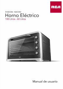 Manual de uso RCA R100CONV Horno