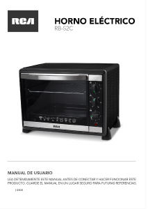 Manual de uso RCA RB-52C Horno