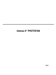 Manuale Intenso Photo Fan Cornice digitale