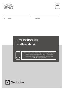 Käyttöohje Electrolux COP720X Uuni