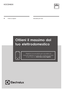 Manuale Electrolux KOCDH60X Forno