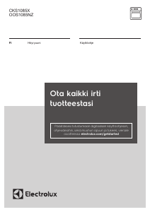 Käyttöohje Electrolux CKS1085X Uuni