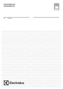Manuale Electrolux EKK64984OW Cucina
